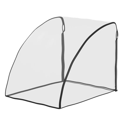 HOMCOM Baby Bike Trailer Cover, Anti Dust Rain Snow, Cold Wind, 76 x 61 x 61 cm 6