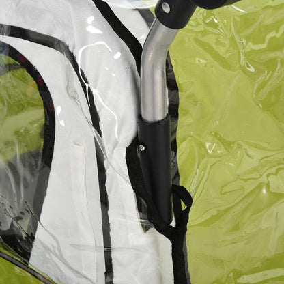 HOMCOM Baby Bike Trailer Cover, Anti Dust Rain Snow, Cold Wind, 76 x 61 x 61 cm 7