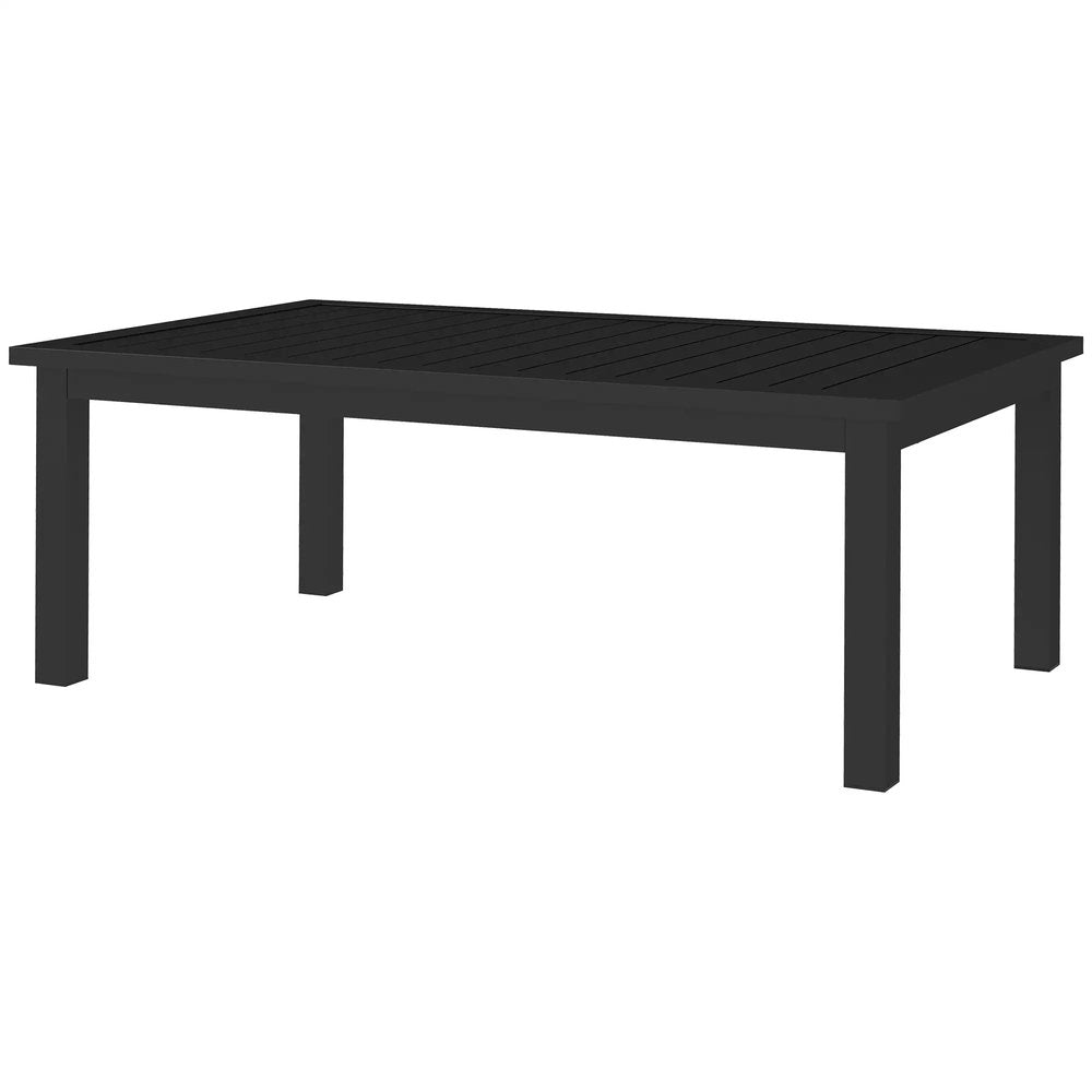 Outsunny 100cm x 60cm Aluminium Outdoor Coffee Table 10