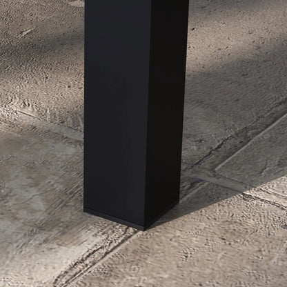Outsunny 100cm x 60cm Aluminium Outdoor Coffee Table 5