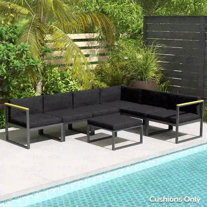 Outsunny 14-Piece Dining Set Cushions 16