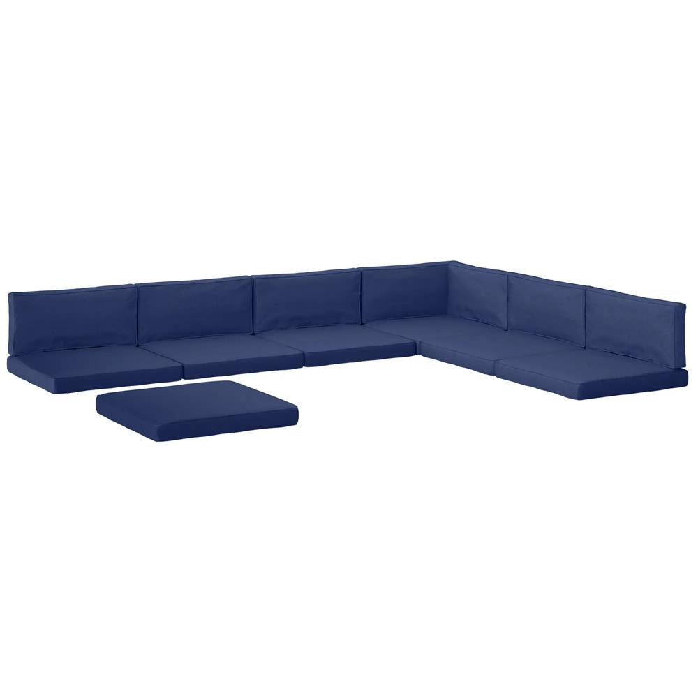 Outsunny 14-Piece Dining Set Cushions 30