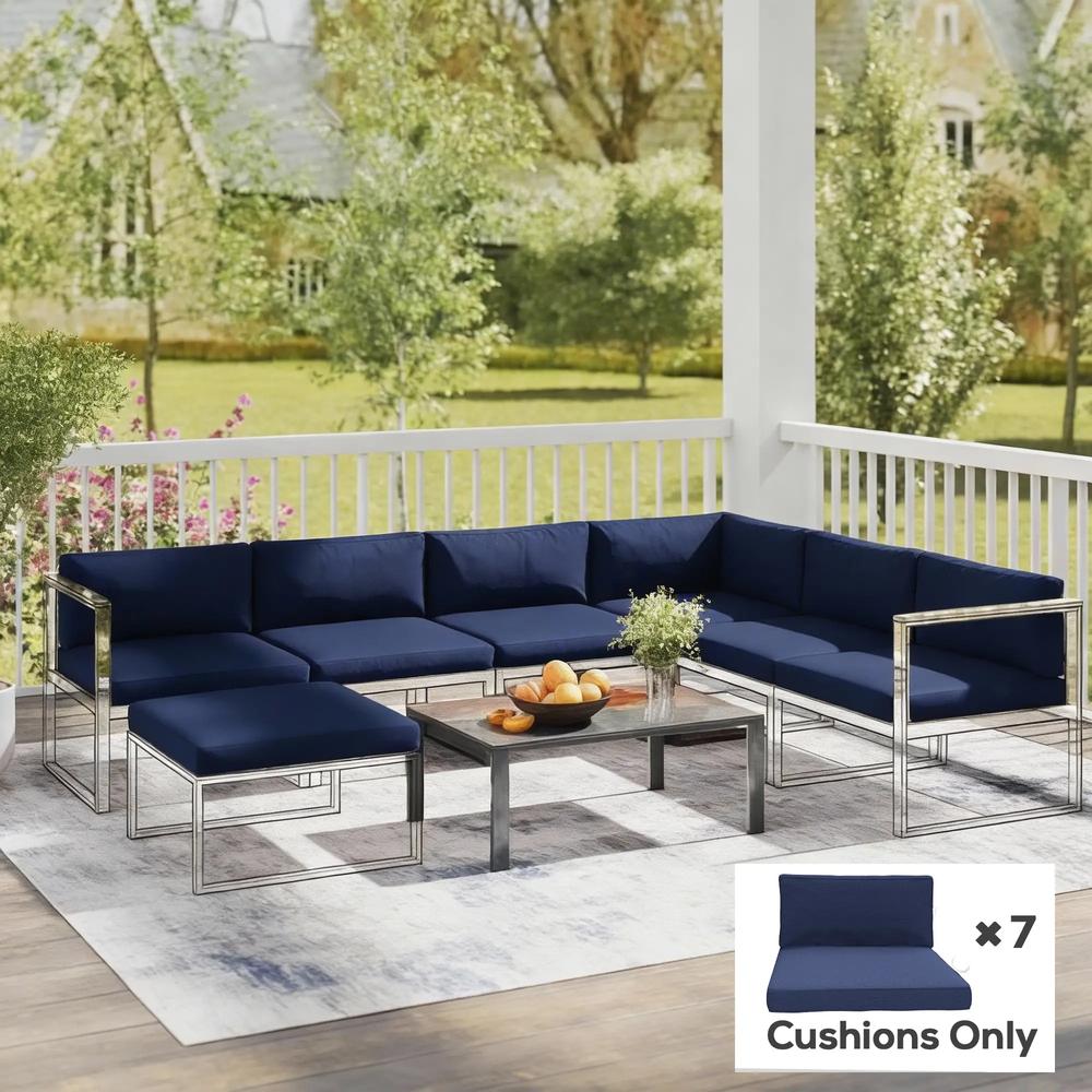 Outsunny 14-Piece Dining Set Cushions 36