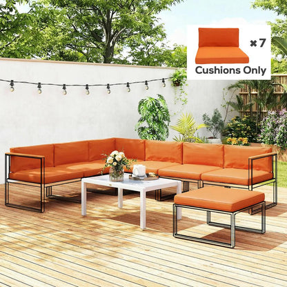 Outsunny 14-Piece Dining Set Cushions 48