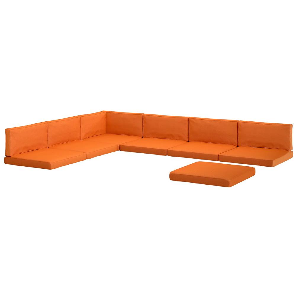 Outsunny 14-Piece Dining Set Cushions 50