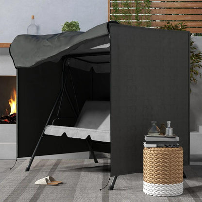 Outsunny 152 x 177cm Three-Seater Swing Chair Protective Cover 20