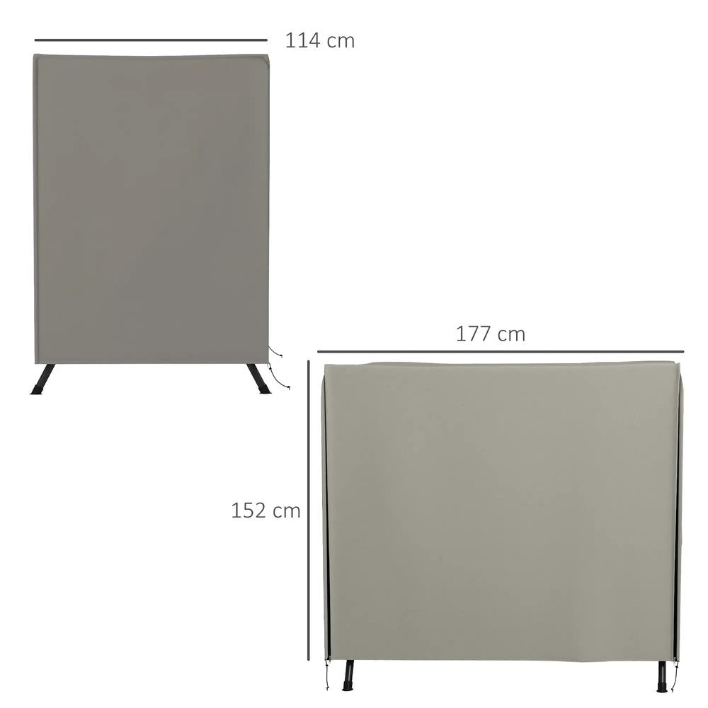 Outsunny 152 x 177cm Three-Seater Swing Chair Protective Cover 26