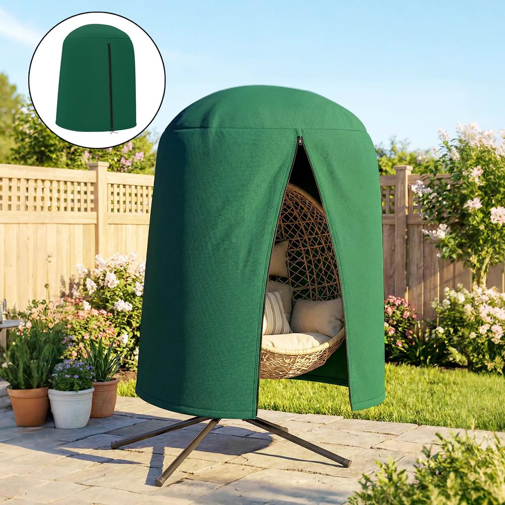 Outsunny 190 x &phi;128cm Hanging Egg Chair Furniture Cover 20