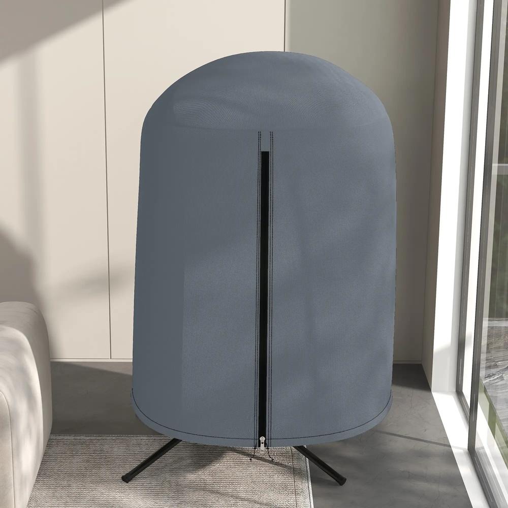 Outsunny 190 x &phi;128cm Hanging Egg Chair Furniture Cover 30