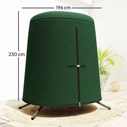 Outsunny 196 x 230 cm Hanging Egg Chair Protective Cover 13