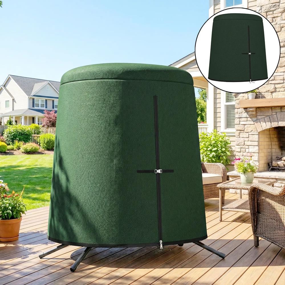 Outsunny 196 x 230 cm Hanging Egg Chair Protective Cover 18