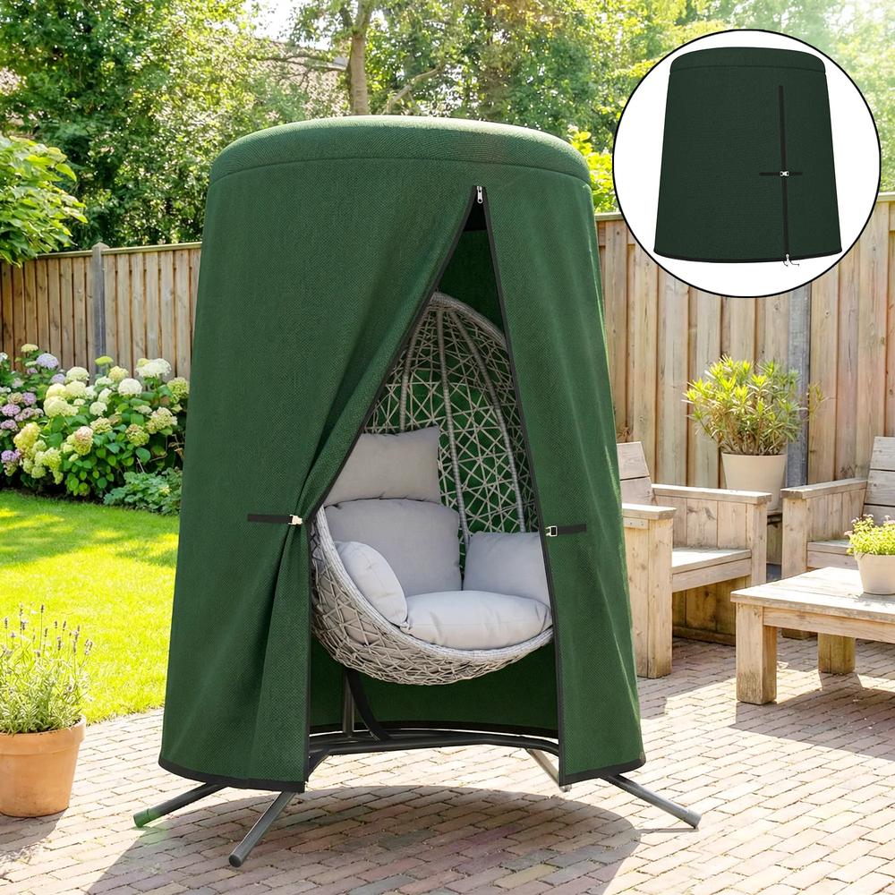 Outsunny 196 x 230 cm Hanging Egg Chair Protective Cover 19