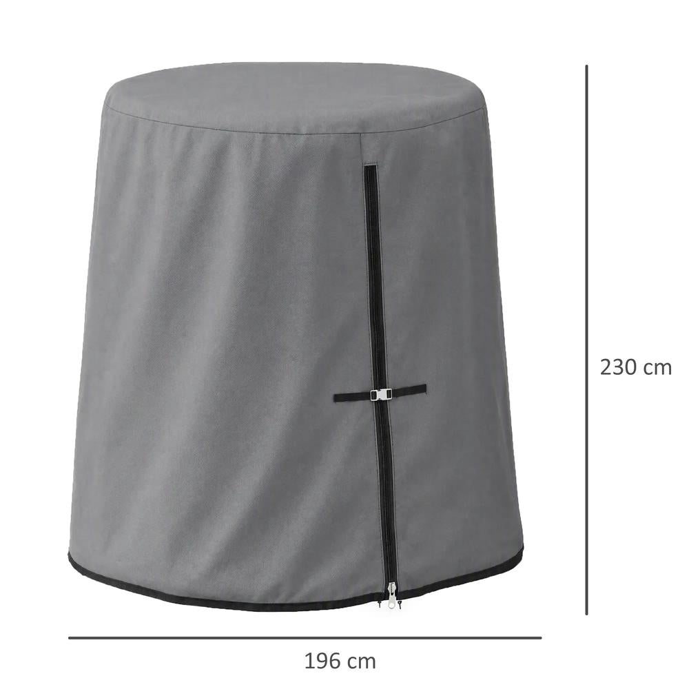 Outsunny 196 x 230 cm Hanging Egg Chair Protective Cover 24