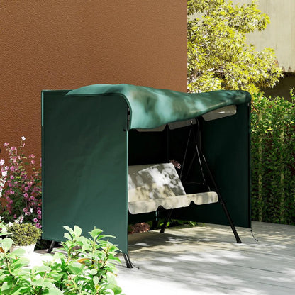 Outsunny 205 x 124cm Three-Seater Swing Chair Protective Cover 33