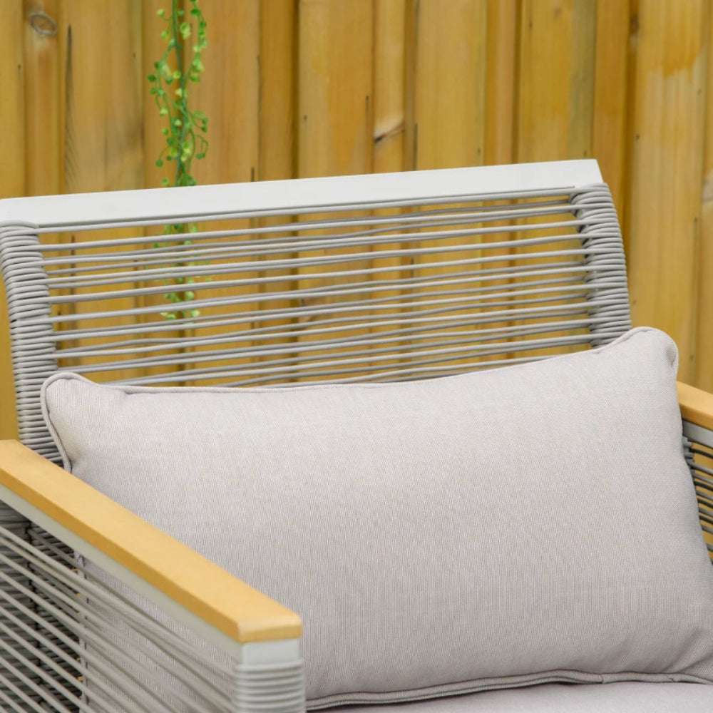 Outsunny 4 Pieces Rattan Garden Furniture Set