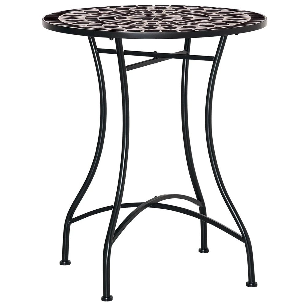 Outsunny &Phi;60cm Mosaic Outdoor Patio Table 8
