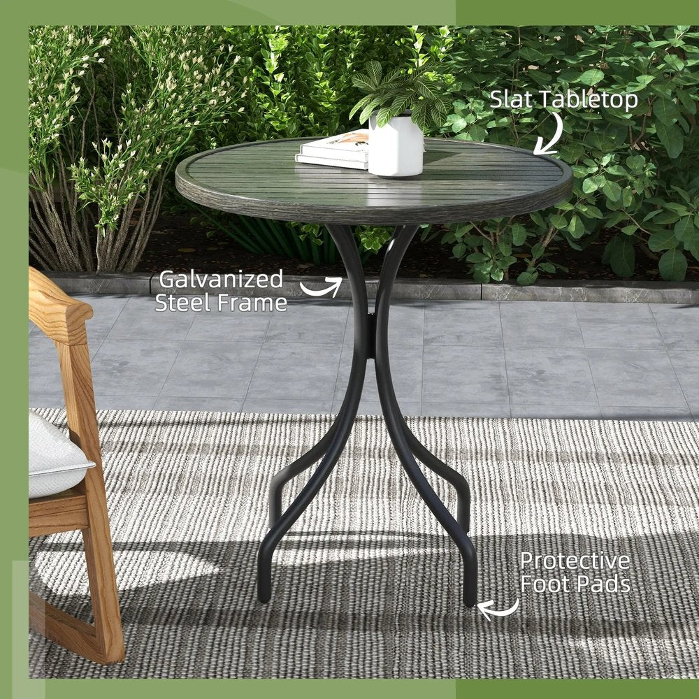 Outsunny &Phi;66cm Galvanised Steel Garden Table 14