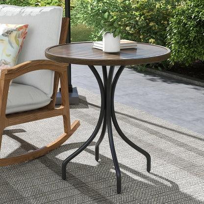 Outsunny &Phi;66cm Galvanised Steel Garden Table 8