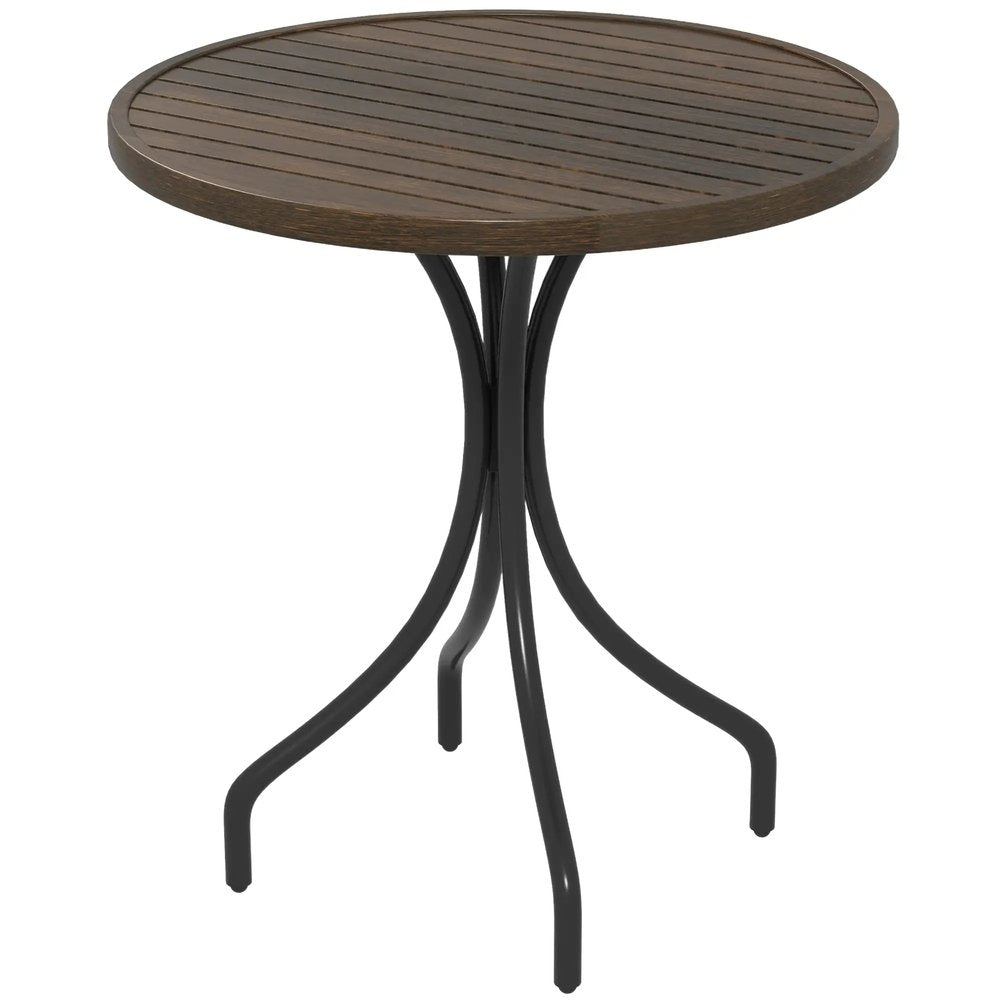 Outsunny &Phi;66cm Galvanised Steel Garden Table 