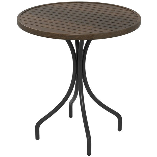 Outsunny &Phi;66cm Galvanised Steel Garden Table 