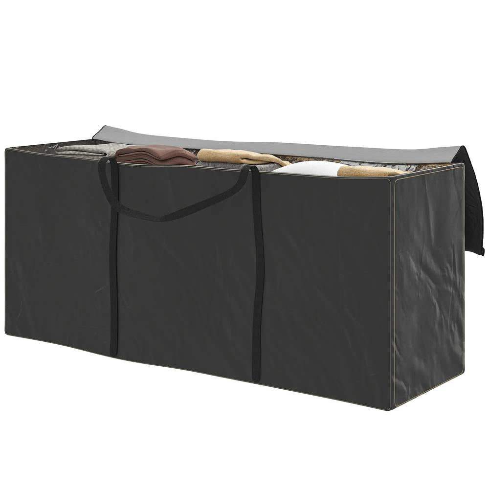 Outsunny 720 L Waterproof Garden Cushion Storage Bag - Black 10