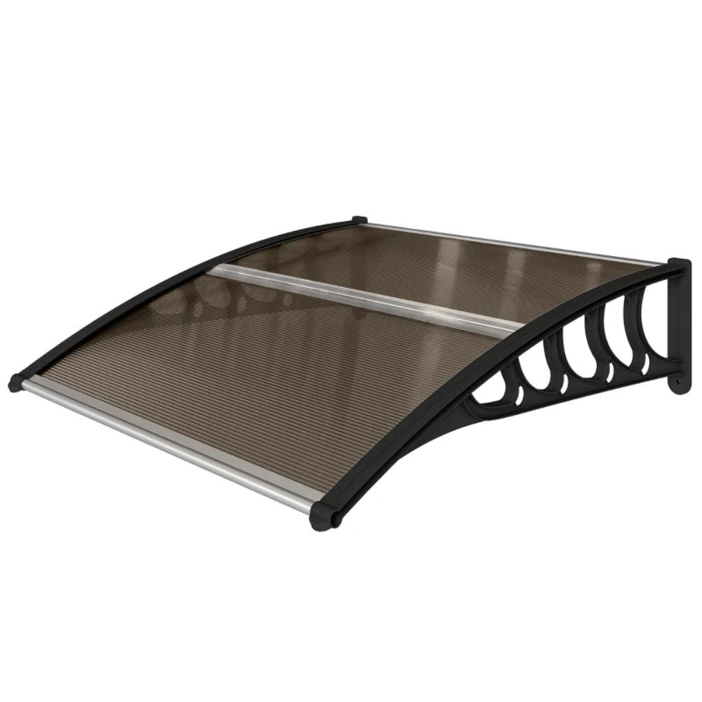 Outsunny Awning Front Door Rain Shelter Canopy 103 x 96.5 cm 10