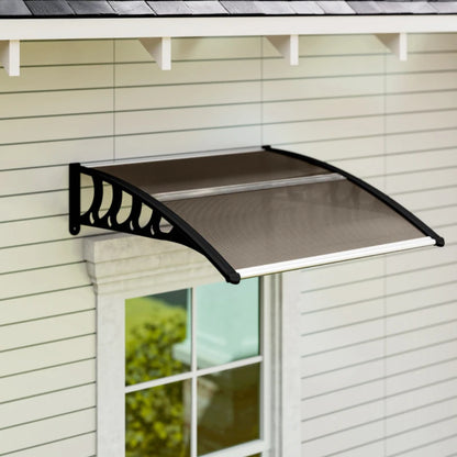 Outsunny Awning Front Door Rain Shelter Canopy 103 x 96.5 cm 9