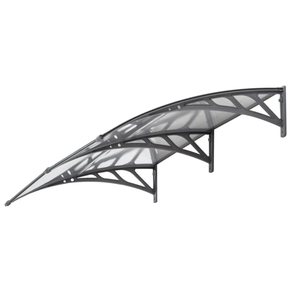 Outsunny Awning Front Door Rain Shelter Canopy 196 x 75cm 9