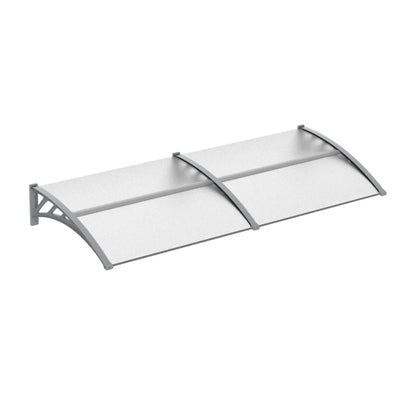 Outsunny Awning Front Door Rain Shelter Canopy 196 x 75cm 