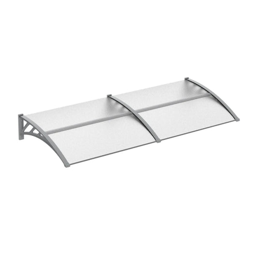 Outsunny Awning Front Door Rain Shelter Canopy 196 x 75cm 