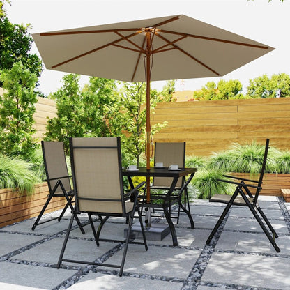 Outsunny Five-Piece Steel Frame Patio Set 19