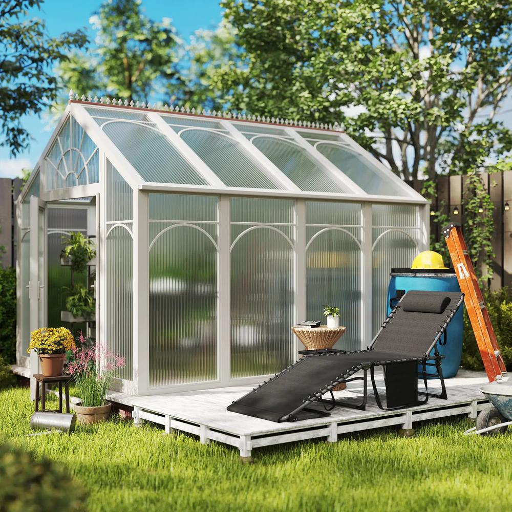 Outsunny Five-Position Reclining Sun Lounger 18
