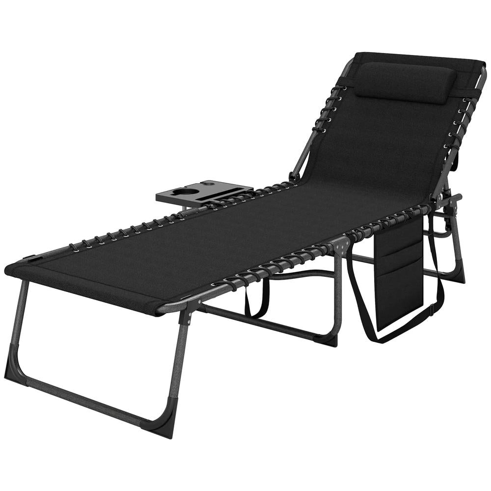 Outsunny Five-Position Reclining Sun Lounger 21