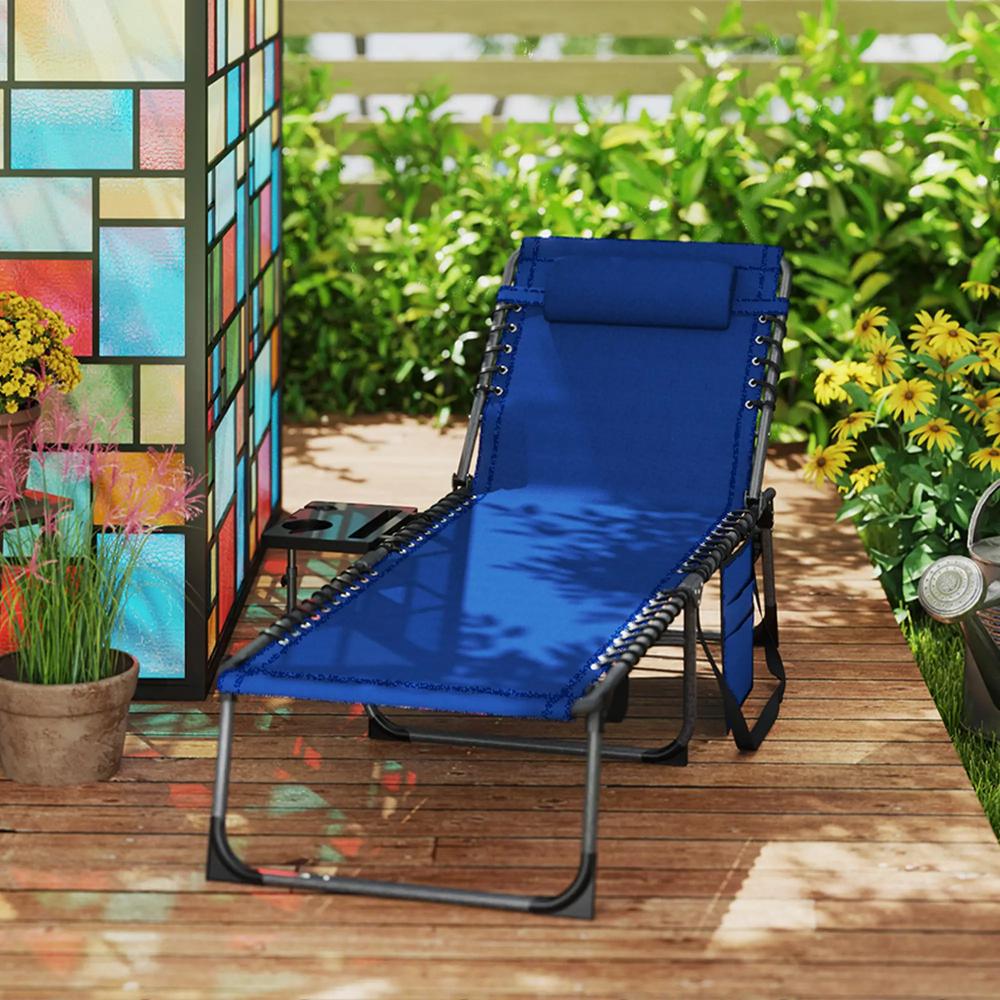 Outsunny Five-Position Reclining Sun Lounger 30