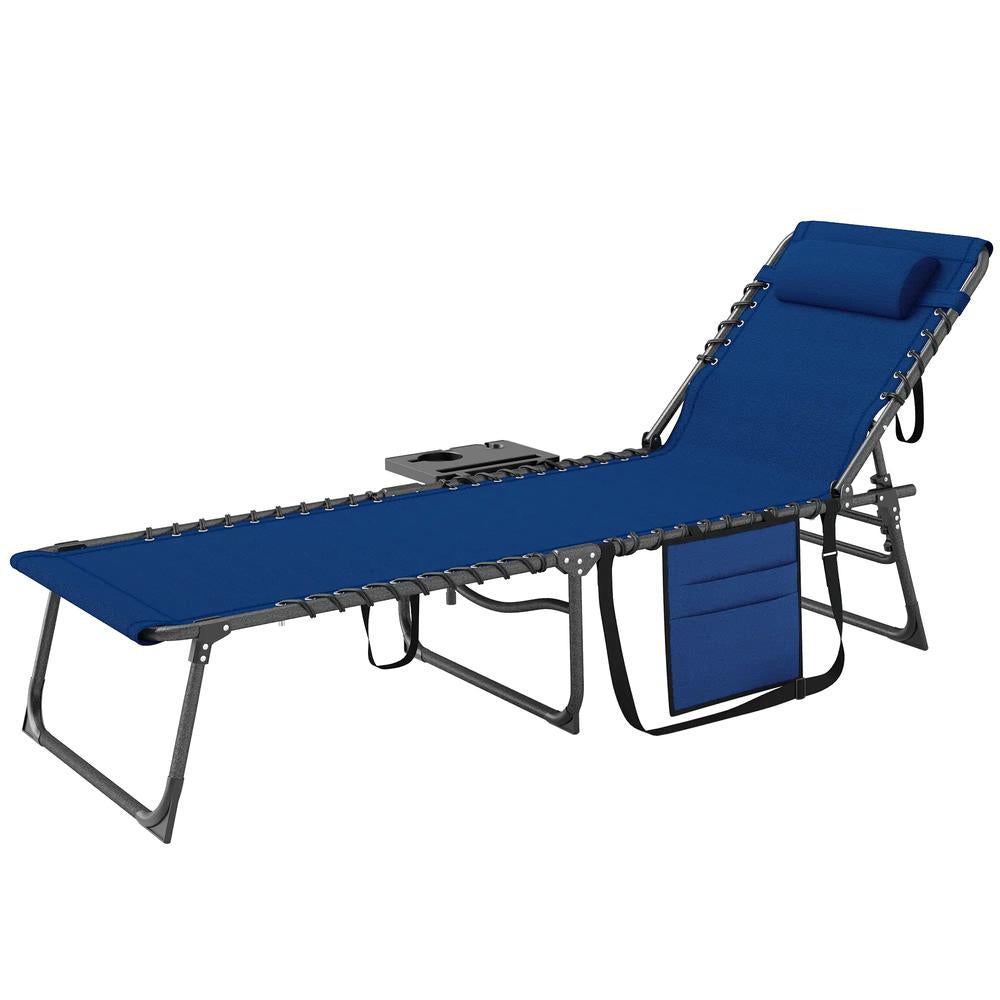 Outsunny Five-Position Reclining Sun Lounger 31