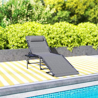 Outsunny Five-Position Reclining Sun Lounger 40