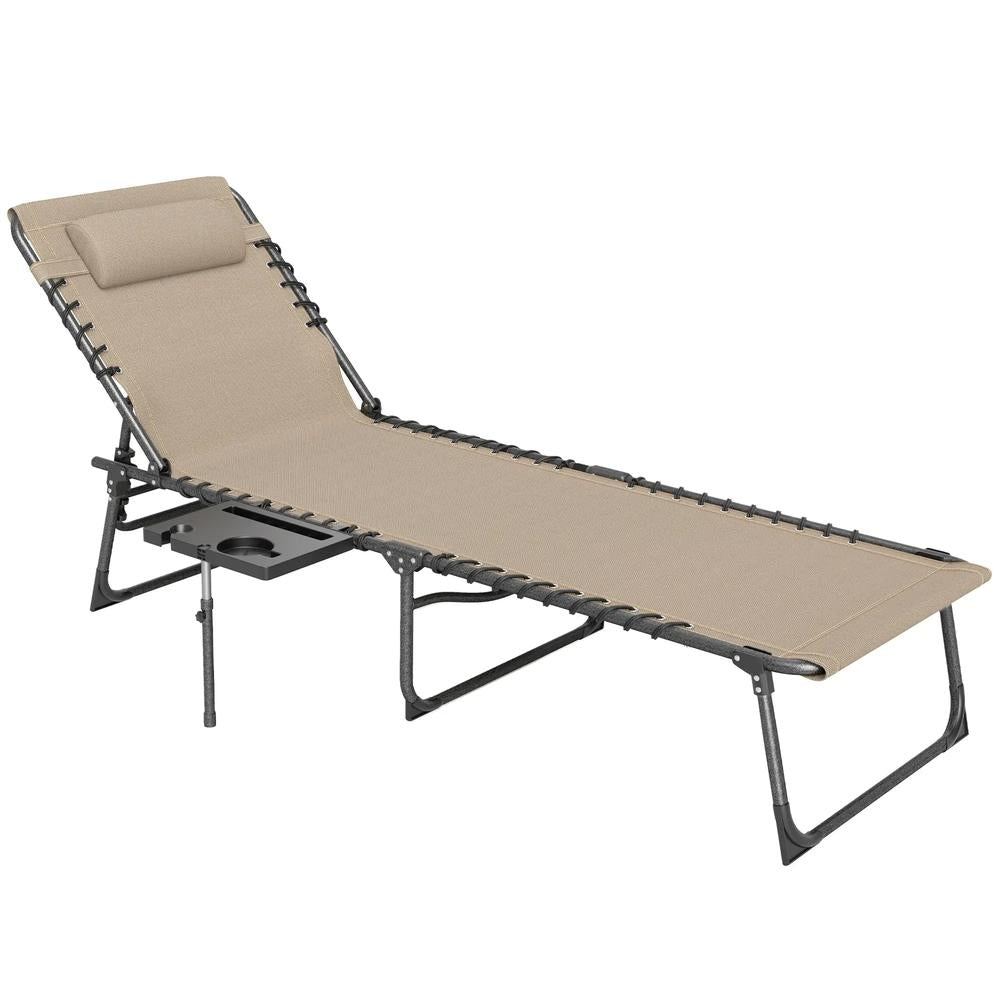 Outsunny Five-Position Reclining Sun Lounger 