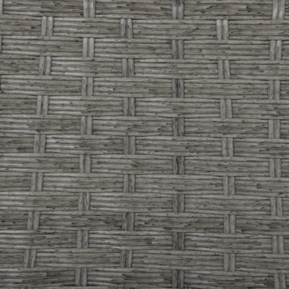 Outsunny Four-Piece Rattan Sofa Set, with Glass-Top Table - Light Grey