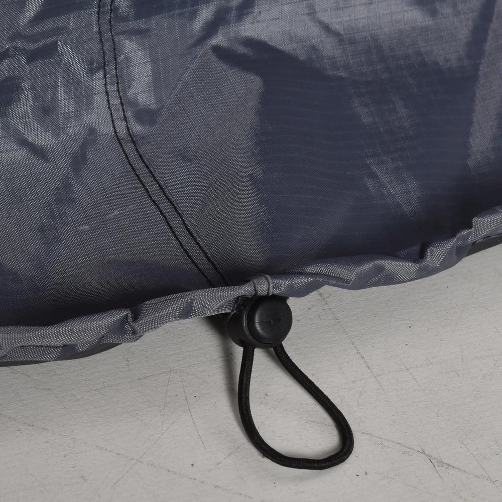 Outsunny Garden Furniture Cover, Waterproof Windproof 420D Heavy Duty Oxford Fabric Rattan Furniture Cover, Rectangular Outdoor Table Chair Set Cover, 235 x 135 x 94cm 9