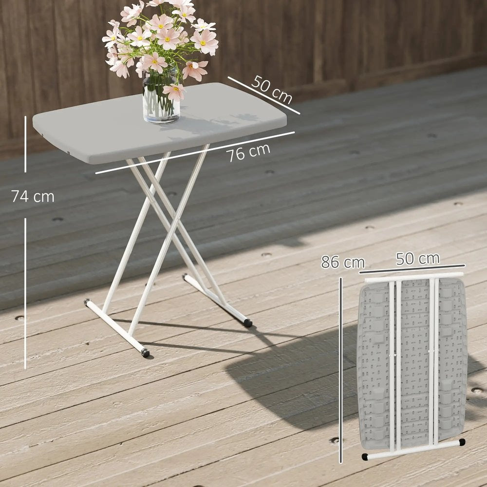 Outsunny Minimal Folding Outdoor Table 13
