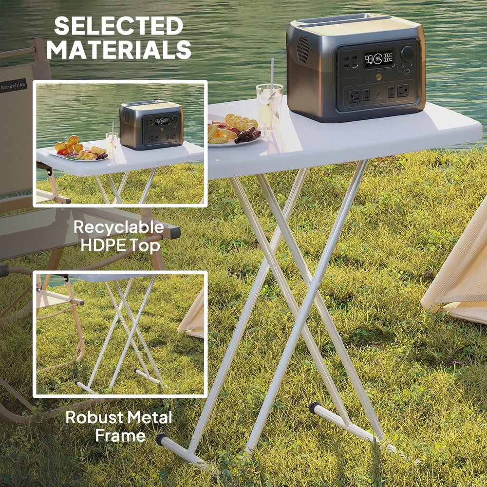 Outsunny Minimal Folding Outdoor Table 16