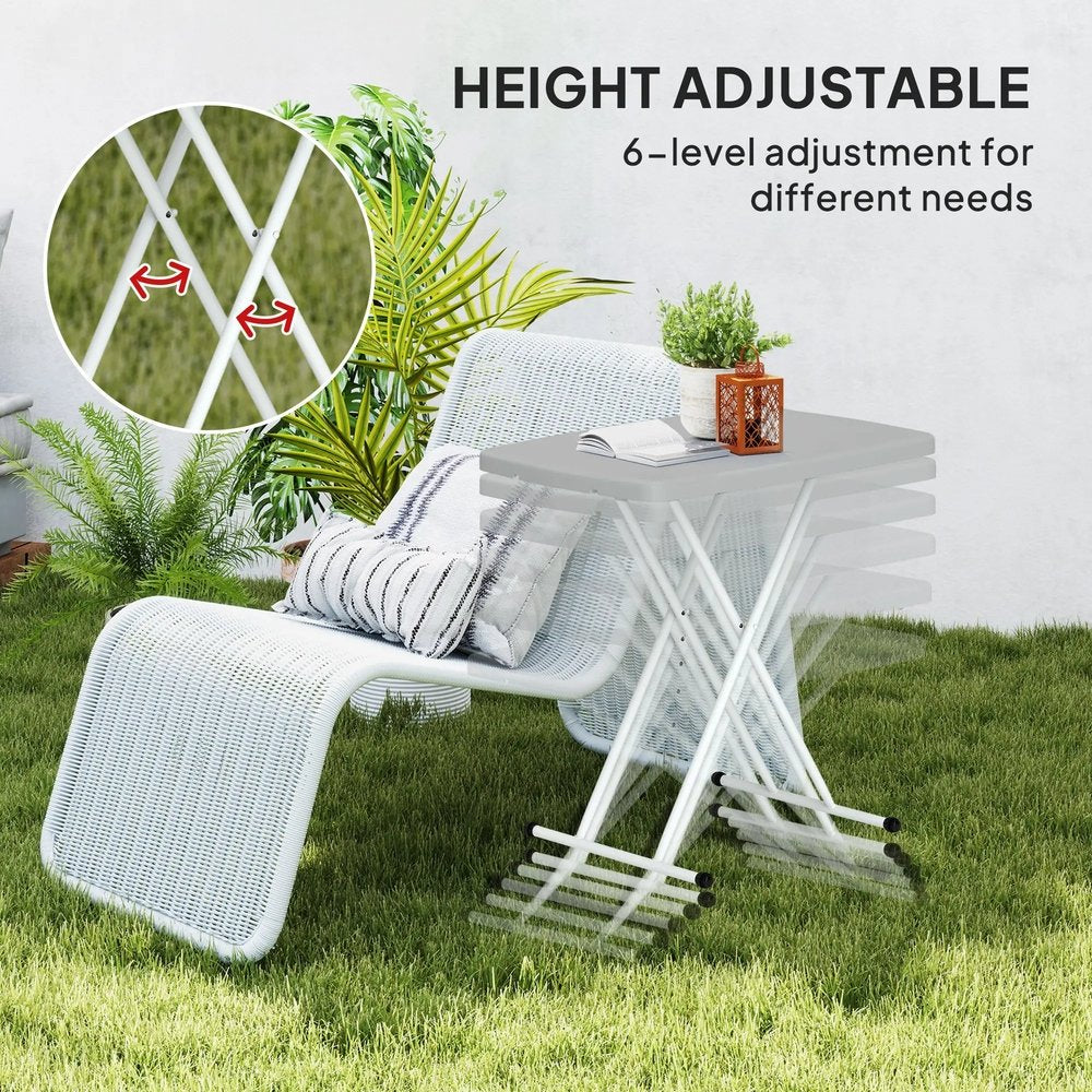 Outsunny Minimal Folding Outdoor Table 4