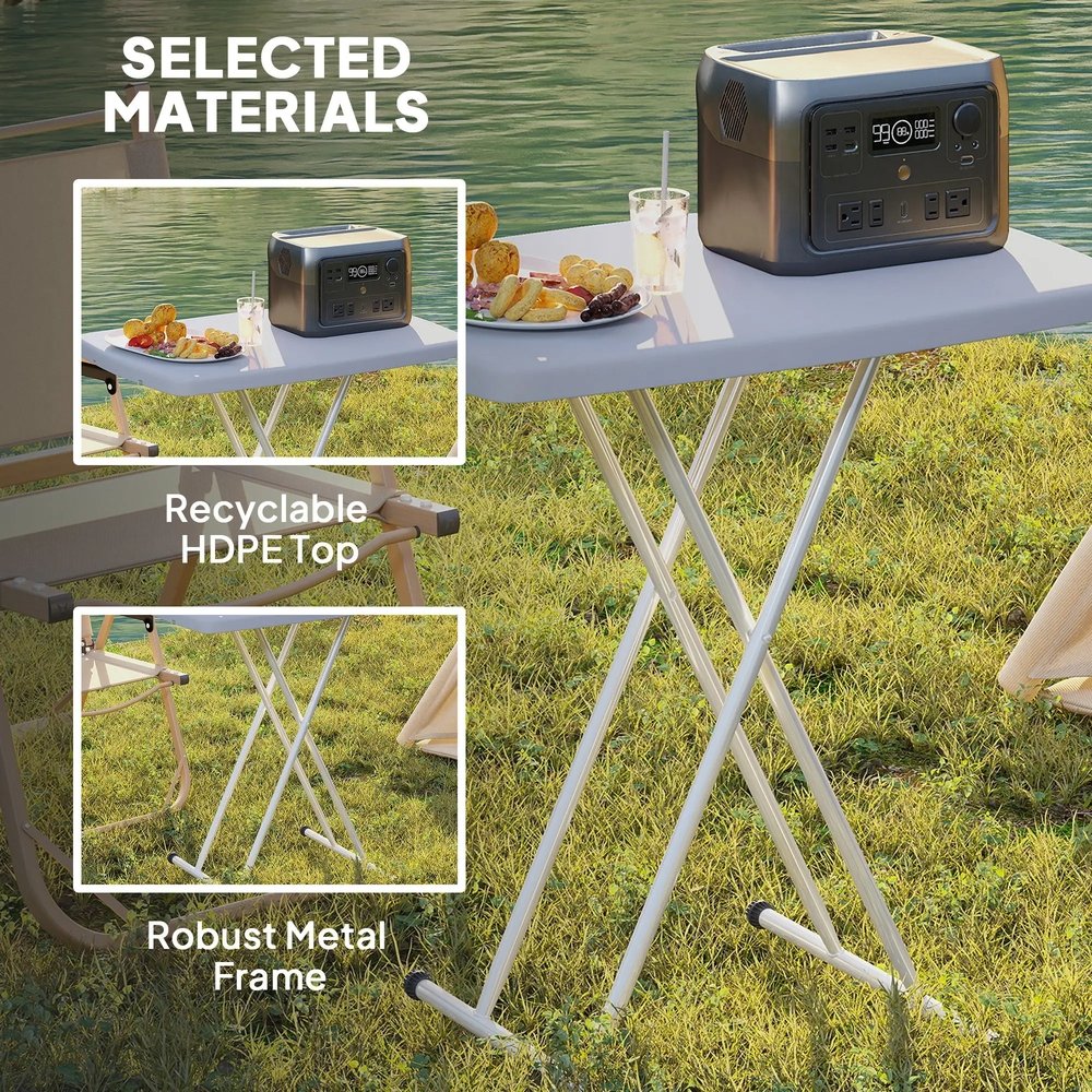 Outsunny Minimal Folding Outdoor Table 5