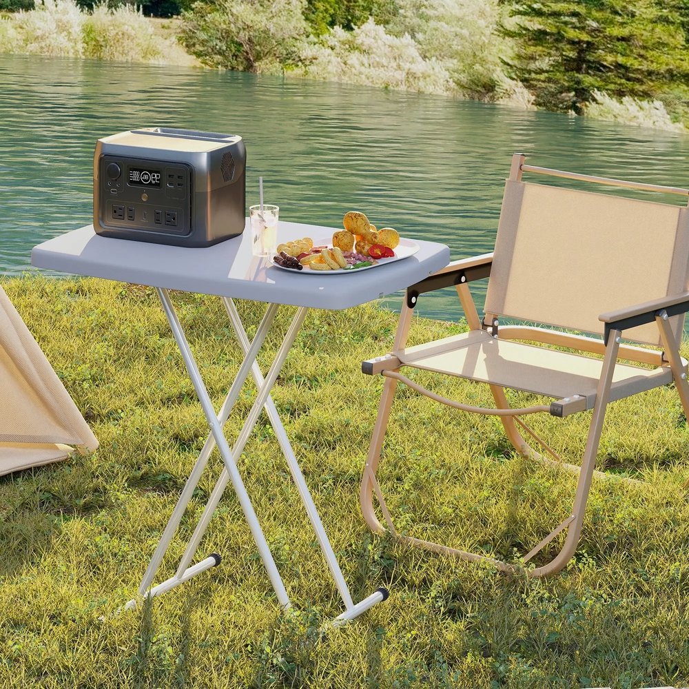Outsunny Minimal Folding Outdoor Table 8