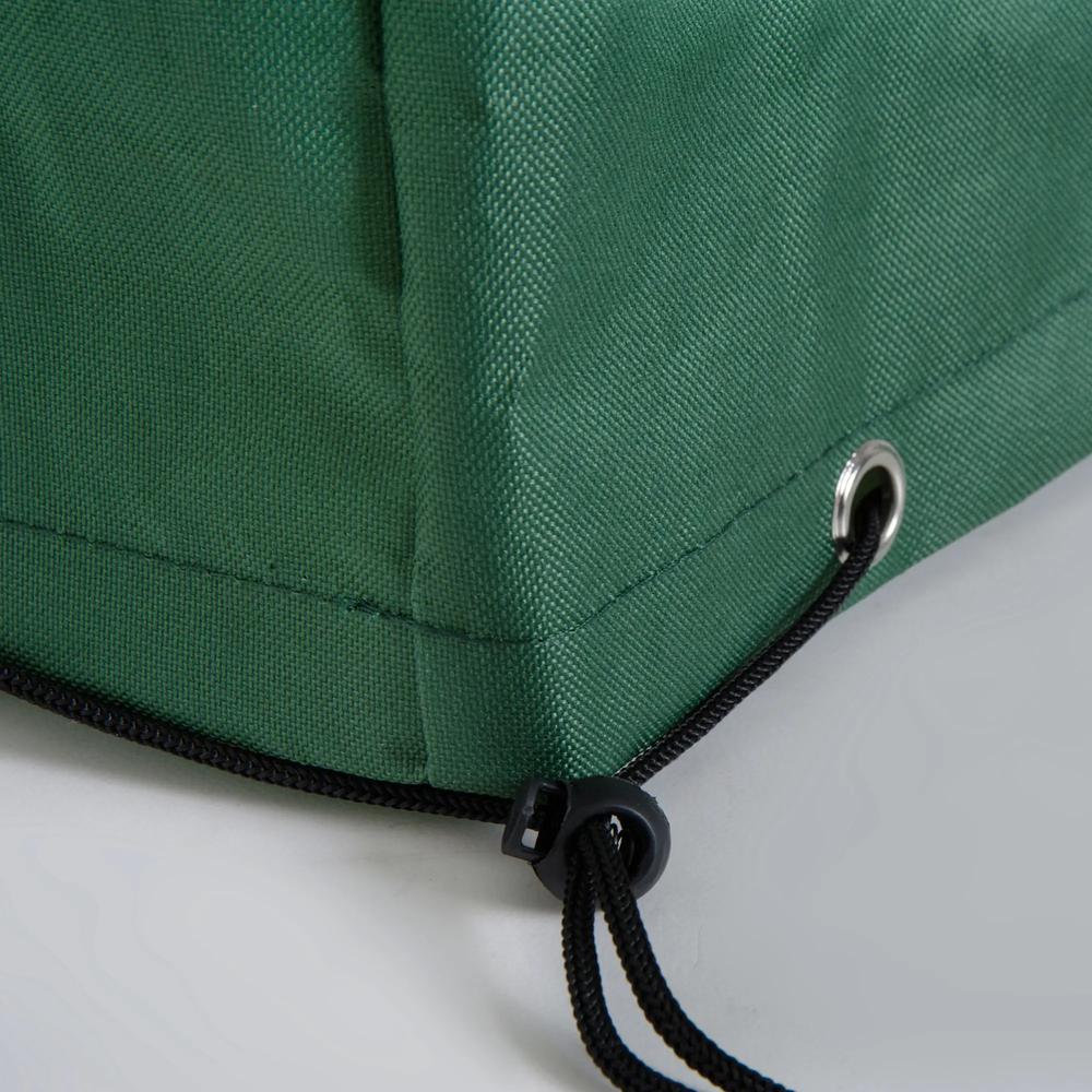 Outsunny Outdoor Garden Furniture Cover Waterproof, Anti-UV 600D Heavy Duty Oxford Fabric Patio Furniture Cover for Rectangular Sofa Table Set, Green, 205 x 145 x 70 cm 7