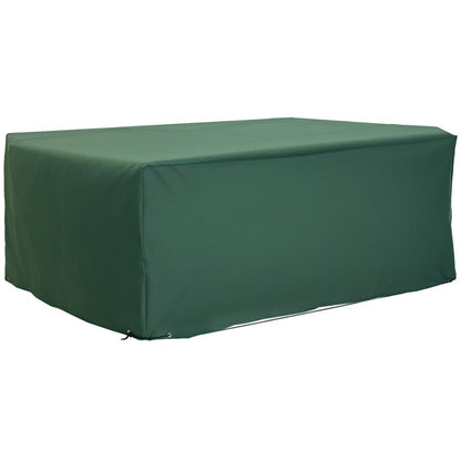 Outsunny Outdoor Garden Furniture Cover Waterproof, Anti-UV 600D Heavy Duty Oxford Fabric Patio Furniture Cover for Rectangular Sofa Table Set, Green, 205 x 145 x 70 cm 9