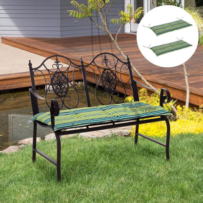 Outsunny Polyester Set Of 2 Swing Chair Cushion 19