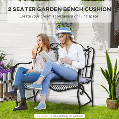 Outsunny Polyester Set Of 2 Swing Chair Cushion 3
