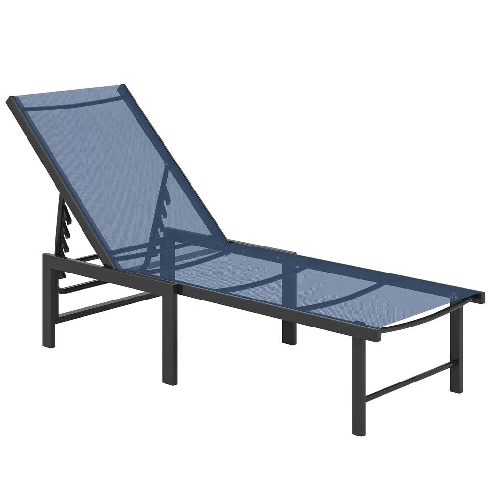 Outsunny Reclining Sun Lounger 11
