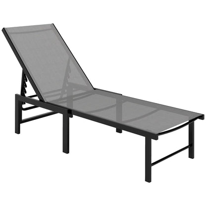 Outsunny Reclining Sun Lounger 21